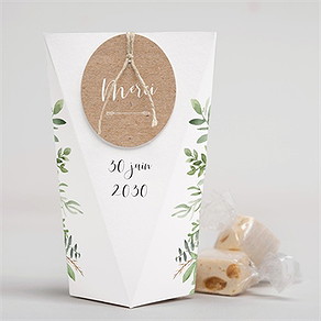 Boîte surprise mariage balade champetre