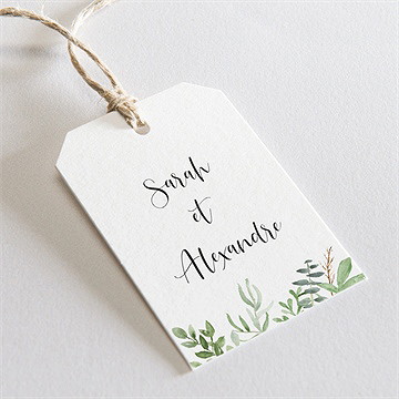 Etiquette mariage balade champetre