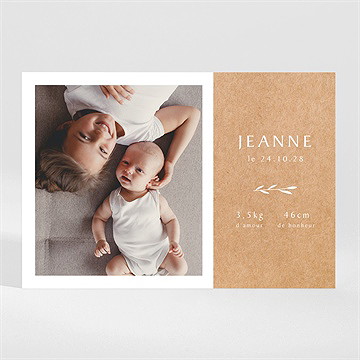 Faire-part naissance faire-part enveloppe magnet