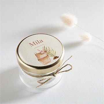 Sticker naissance eclatant - Mise en situation