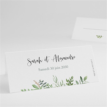 Marque-place mariage balade champetre