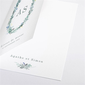 Livret de messe mariage l'absolu - Détail du livret