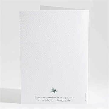 Livret de messe mariage l'absolu - Dos du livret