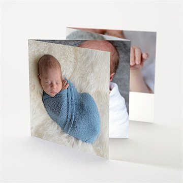 Faire-part naissance moderne et tendance bracelet - Détail du faire-part