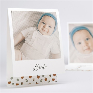 Carte pliée - portrait