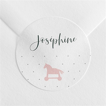 Sticker naissance poésie enfantine