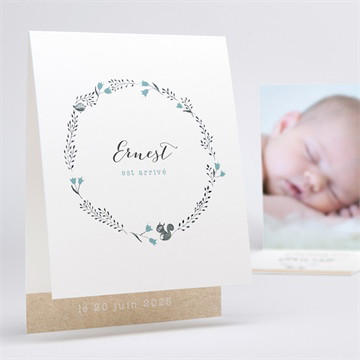 Carte pliée - portrait