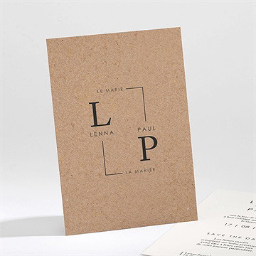 Save the Date mariage liés