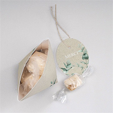 Boîte surprise mariage intimité - Intérieur de la boîte