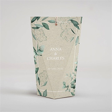 Boîte surprise mariage intimité - Dos de la boîte