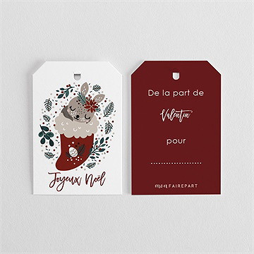 Etiquettes cadeaux etiquettes cadeaux - Vue d'ensemble