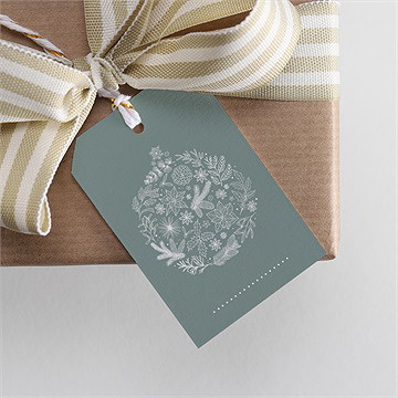 Etiquettes cadeaux etiquettes cadeaux - Mise en situation