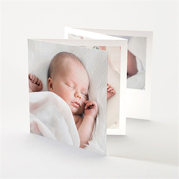 Faire-part naissance jolie mosaïque bracelet - Détail du faire-part