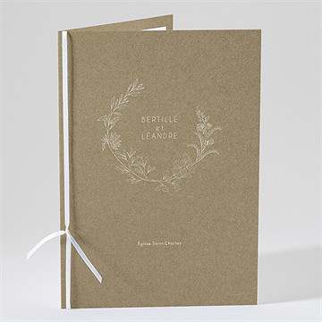 Livret de messe mariage festivités