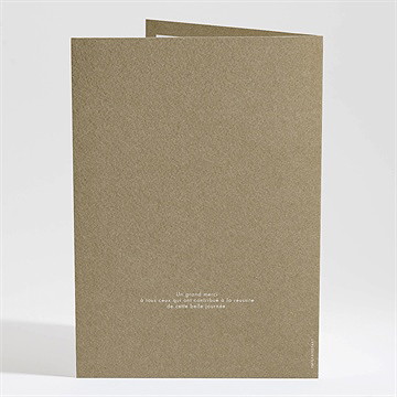 Livret de messe mariage festivités - Intérieur du livret