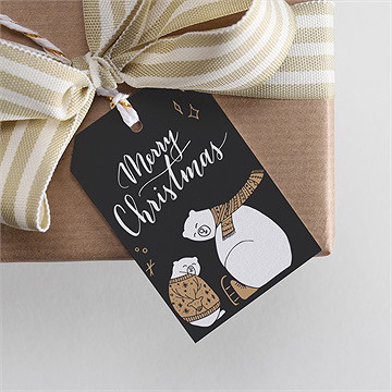 Etiquettes cadeaux etiquettes cadeaux - Mise en situation
