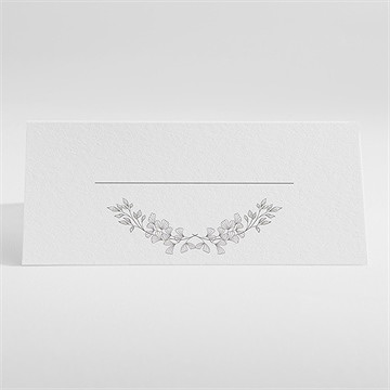 Marque-place mariage festivités - Dos du marque-place