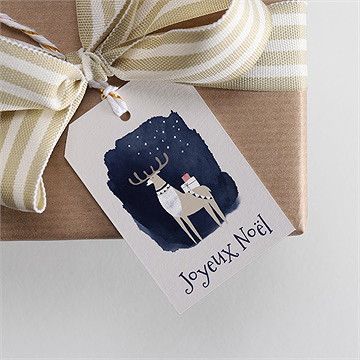 Etiquettes cadeaux etiquettes cadeaux - Mise en situation