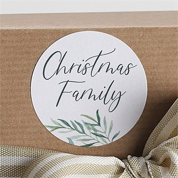 Stickers noël christmas family - Mise en situation