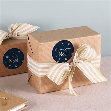 Stickers noël etoiles d'hiver - Mise en situation