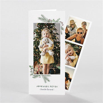 Carte de voeux dans la joie