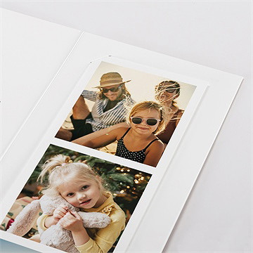 Carte de voeux dans la joie - Détail de la carte