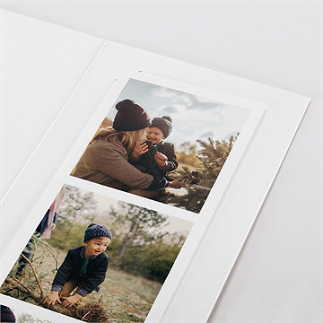 Carte de voeux chaleur d’hiver - Détail de la carte