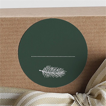 Stickers noël cadeau surprise - Mise en situation