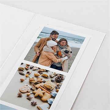 Carte de voeux petit monde - Détail de la carte