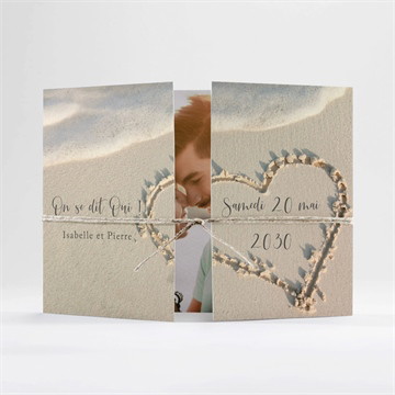 Carte 2 volets - paysage