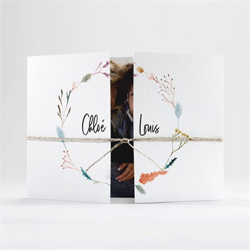 Carte 2 volets - paysage