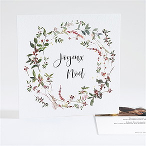 Carte de voeux noel