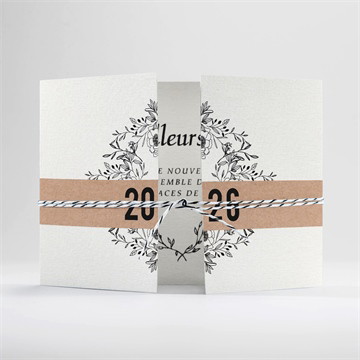 Carte de voeux juste message