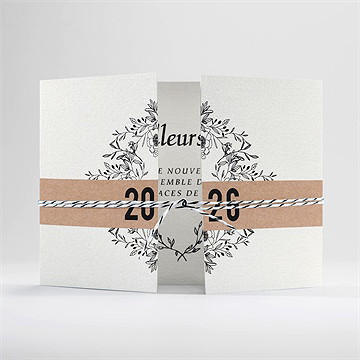 Carte de voeux juste message