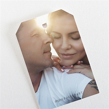 Etiquette mariage bel eclat - Dos de l'étiquette