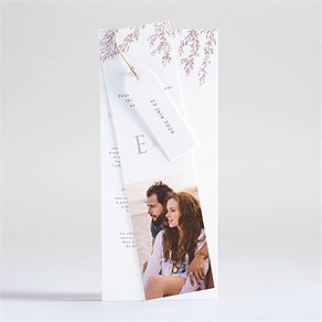 Faire-part mariage sous le saule trio