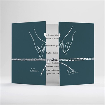 Carte 2 volets - paysage