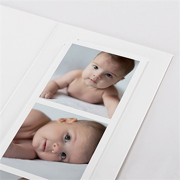 Faire-part naissance étoile photomaton - Détail du faire-part