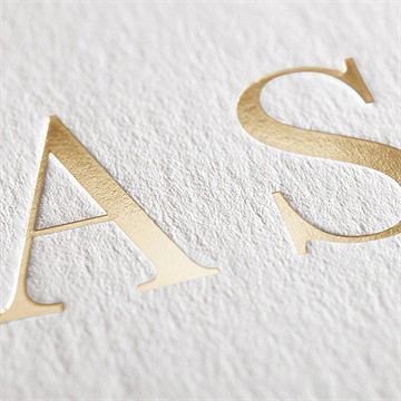 Faire-part mariage bouquet provençal carré plié - Détail du faire-part