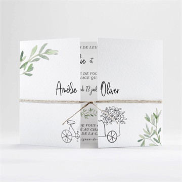 Carte 2 volets - paysage