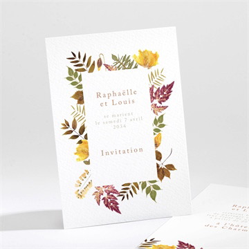 Carton d'invitation mariage subliminal