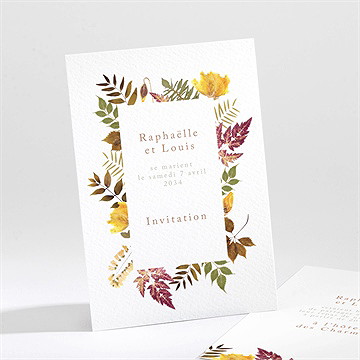 Carton d'invitation mariage subliminal