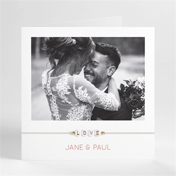 Faire-part mariage son eclat