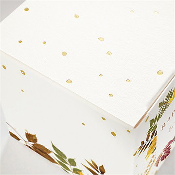 Boîte de dragées mariage subliminal - Marquage à chaud OR