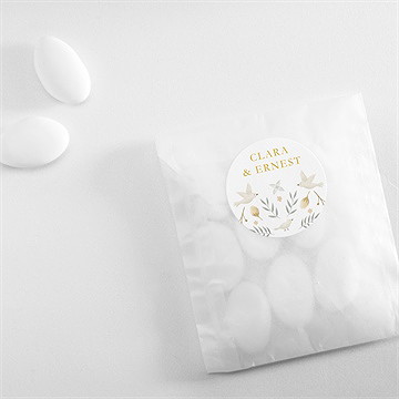 Sticker mariage céleste - Mise en situation