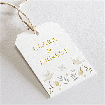 Etiquette mariage céleste