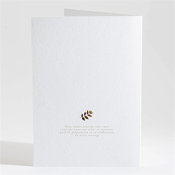 Livret de messe mariage subliminal - Dos du livret