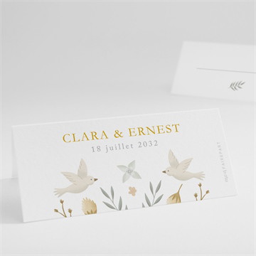 Marque-place mariage céleste