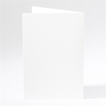 Faire-part mariage livret vierge - Dos du faire-part