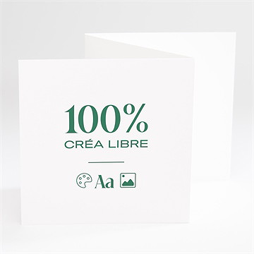 Faire-part mariage accordéon 100% à créer